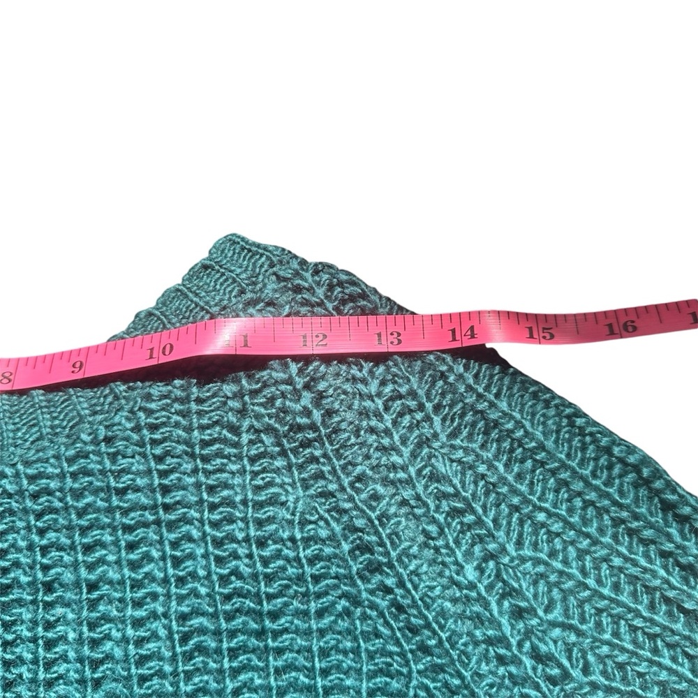 Kimchi Blue UO Crop Teal Knit Sweater in Women’s Size Small - Picture 12 of 13